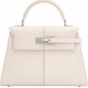 JW PEI Cream Satchel Bag